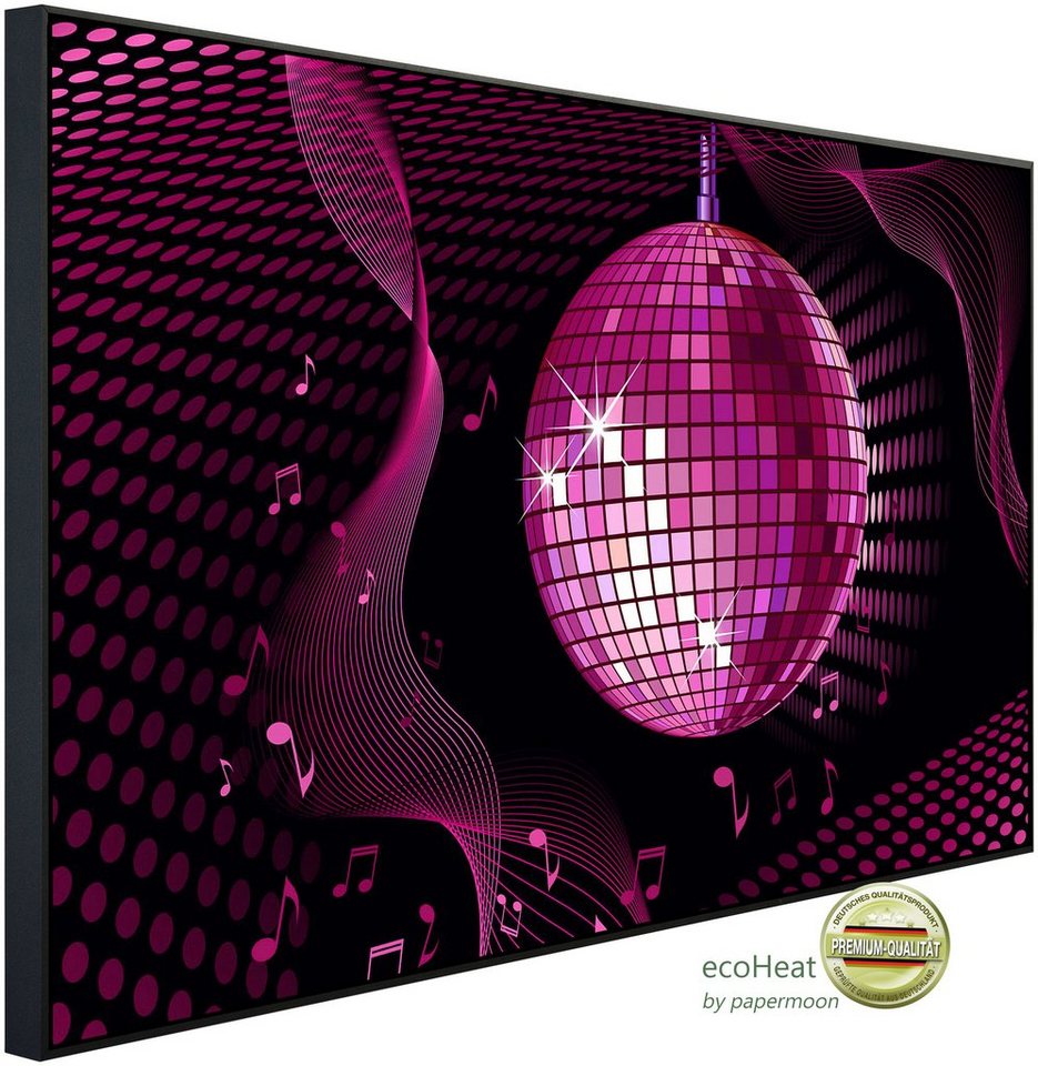 Papermoon Infrarotheizung Disco Ball, sehr angenehme Strahlungswärme von Papermoon