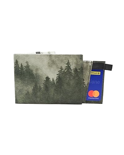Paprcuts RFID Pro Portemonnaie | Kartenetui mit RFID Schutz für 12 Karten, Scheine & Münzen | Vegan | Wasserabweisend & Reißfest | (Foggy Morning 2.0.) von Paprcuts