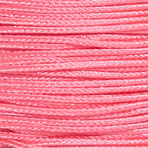 PARACORD Planet Micro Cord 1.18mm Diameter 125 Feet Spool of Braided Cord - Available in a Variety of Colors Made in The USA (Pink) von PARACORD PLANET