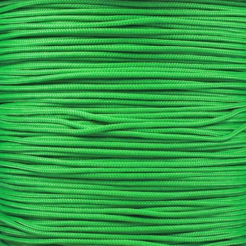 Paracord Planet 95 Typ 1 Kordel – Zelt rope- viele Farben & Längen zur Auswahl, neon green, 25 Feet von Paracord