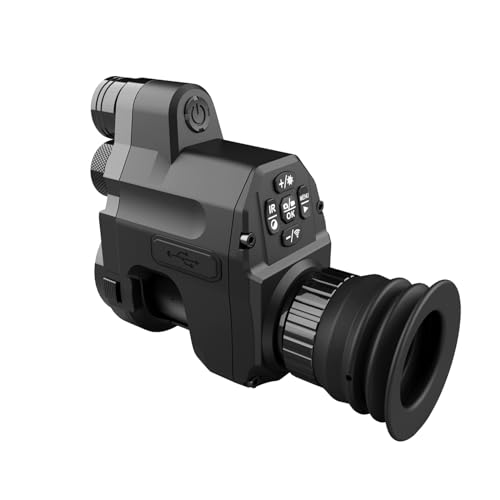 PARD Nachtsicht Monokular, Nachtsichtgerät mit 850 nm, Jagd-Nachtsichtgerät mit 45-mm-Montageadapter, 16-mm-Objektiv, NV007V von Pard