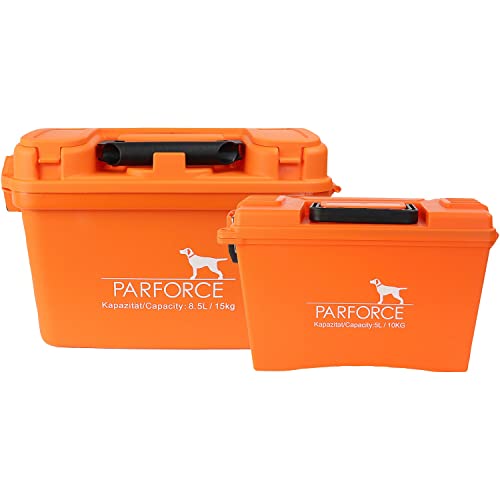 Parforce Transport- und Munitionsbox – 2er-Set Orange von Parforce