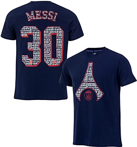 PARIS SAINT GERMAIN T-Shirt Lionel Messi PSG – Offizielle Kollektion, Blau, 10 Jahre von PARIS SAINT-GERMAIN