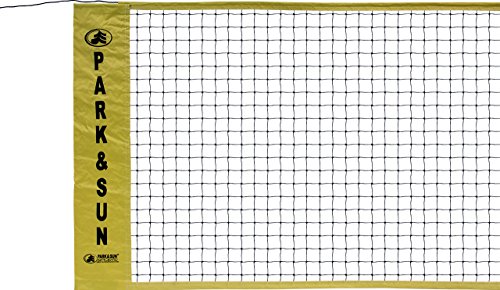 Park & Sun Sports-Badmintonnetz mit Seilzug, für den Innen- und Außenbereich, 53,3 x 76,2 cm (L x H) von Park & Sun Sports