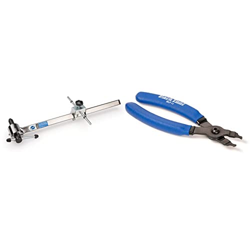 Park Tool Dag-2.2 Schaltauge Ausrichtungslehre Werkzeug, blau, Nicht zutreffend & ParkTool 373-901 Werkzeug MLP 1.2 Kettenschloss Zange, One Size, 4001692 von Park Tool