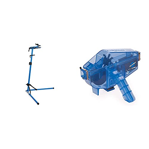 Park Tool Unisex – Erwachsene Pcs Fahrradständer, Mehrfarbig, Einheitsgröße & Unisex – Erwachsene cm-5.3 Kettenreinigungsgerät, blau von Park Tool
