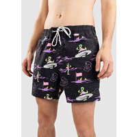 Party Pants Flying Saucey Boardshorts black von Party Pants