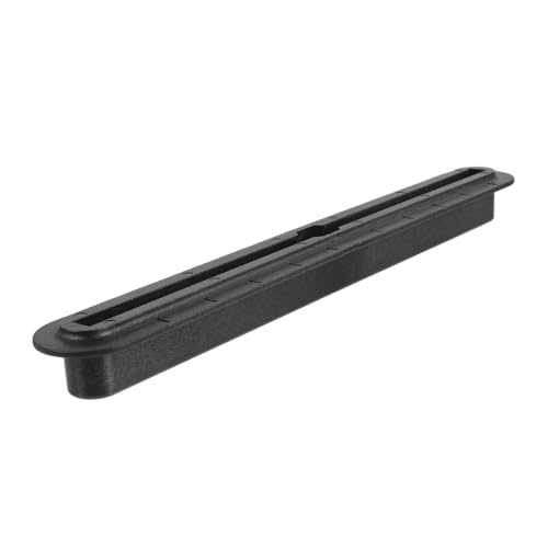 PartyKindom Surfboard Fin Box PVC Basis Fin Halterung Kompatibel für Paddle Board Kajak Surf Zubehör Robuste Befestigung Schwarz von PartyKindom