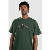 Pass Port Thistle Embroidery T-Shirt forest green von Pass Port