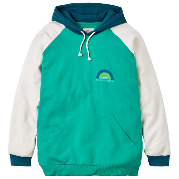 Passenger - Women's Riser Organic Cotton Hoodie - Hoodie Gr XL türkis von Passenger