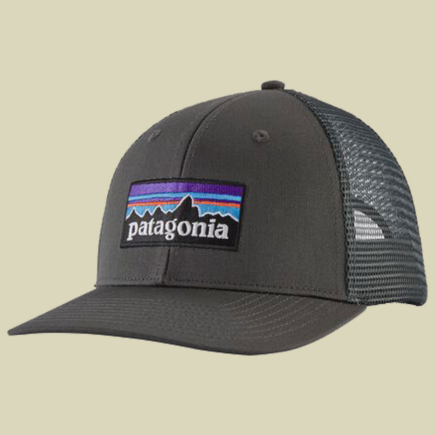 P-6 Logo Trucker Hat Größe one size Farbe forge grey von Patagonia