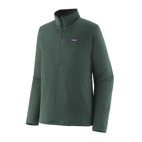 PATAGONIA 40500-NGRX M's R1 Daily Zip Neck Sweatshirt Herren Nouveau Green - Northern Green X-Dye Größe S von Patagonia