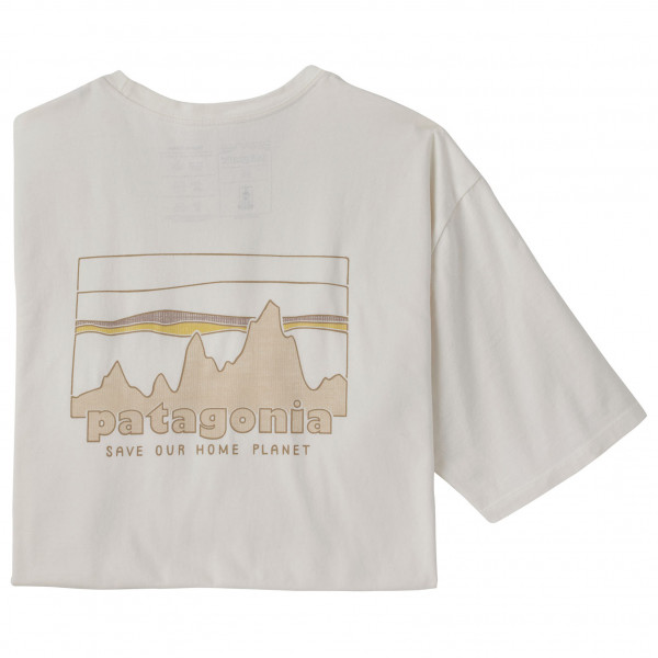 Patagonia - 73 Skyline Organic T-Shirt - T-Shirt Gr L grau von Patagonia