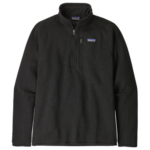 Patagonia - Better Sweater 1/4 Zip - Fleecepullover Gr L schwarz von Patagonia