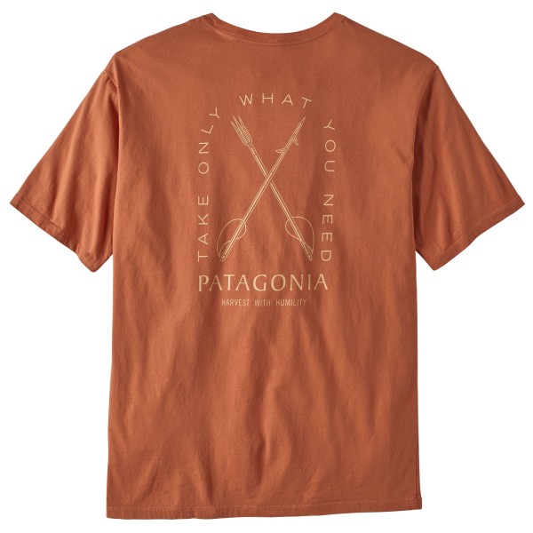 Patagonia - CTA Organic - T-Shirt Gr M bunt von Patagonia