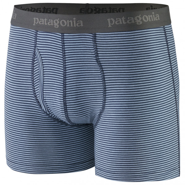 Patagonia - Essential Boxer Briefs 3' - Alltagsunterwäsche Gr M grau/blau von Patagonia