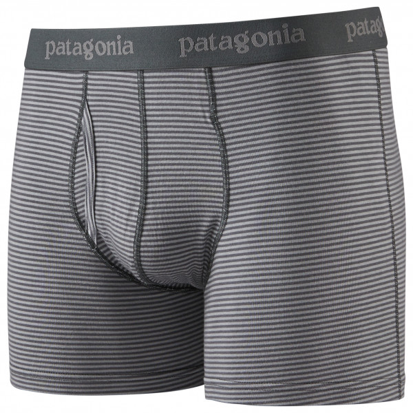 Patagonia - Essential Boxer Briefs 3' - Alltagsunterwäsche Gr M grau von Patagonia