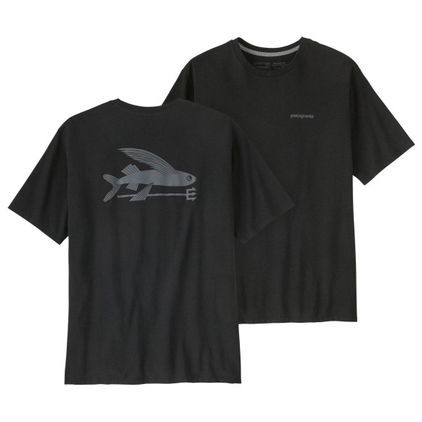 Patagonia - Flying Fish Responsibili-Tee - T-Shirt Gr M schwarz von Patagonia