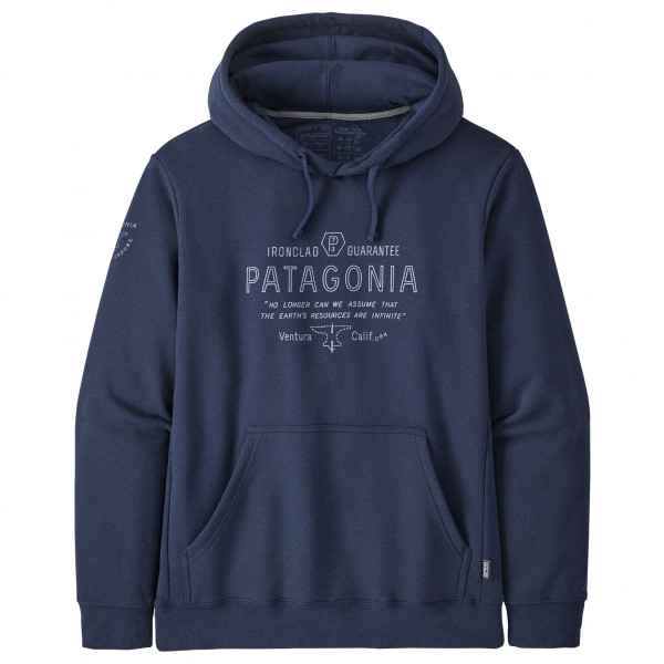 Patagonia - Forge Mark Uprisal Hoody - Hoodie Gr L;M;S;XL;XS;XXL;XXS blau;braun;grau;schwarz von Patagonia
