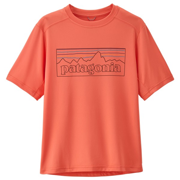 Patagonia - Kid's Cap SW T-Shirt - Funktionsshirt Gr L rot von Patagonia