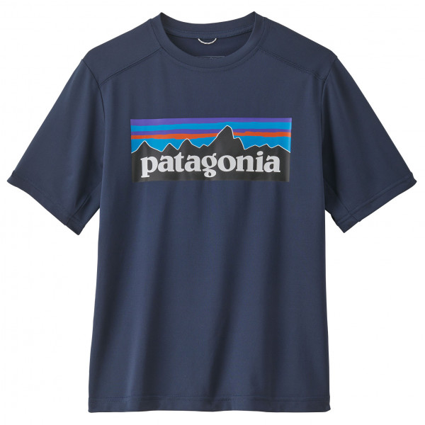 Patagonia - Kid's Cap SW T-Shirt - Funktionsshirt Gr M blau von Patagonia