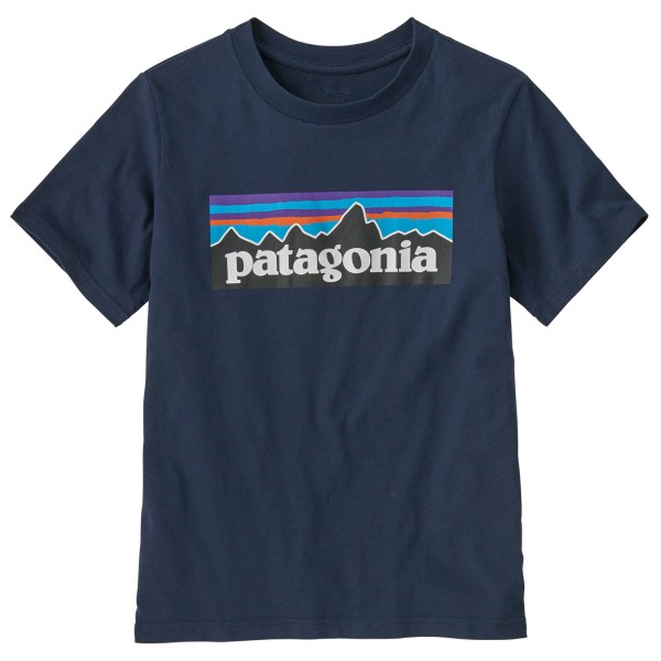 Patagonia - Kid's P-6 Logo - T-Shirt Gr L;M;S;XL;XS;XXL beige;blau;grau;grün von Patagonia