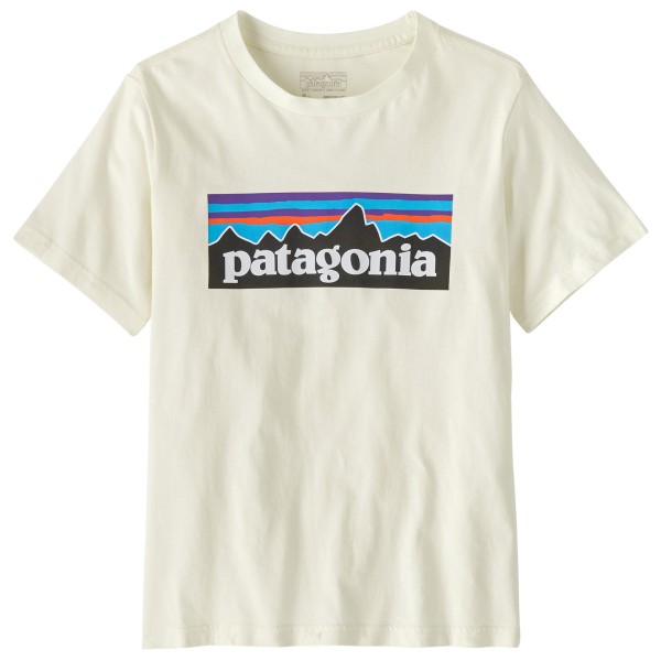 Patagonia - Kid's P-6 Logo - T-Shirt Gr L beige von Patagonia