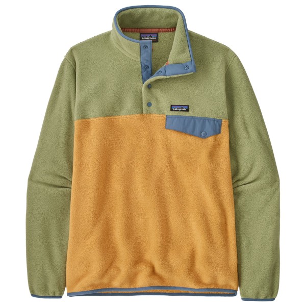 Patagonia - Lightweight Synch Snap-T P/O - Fleecepullover Gr S oliv von Patagonia