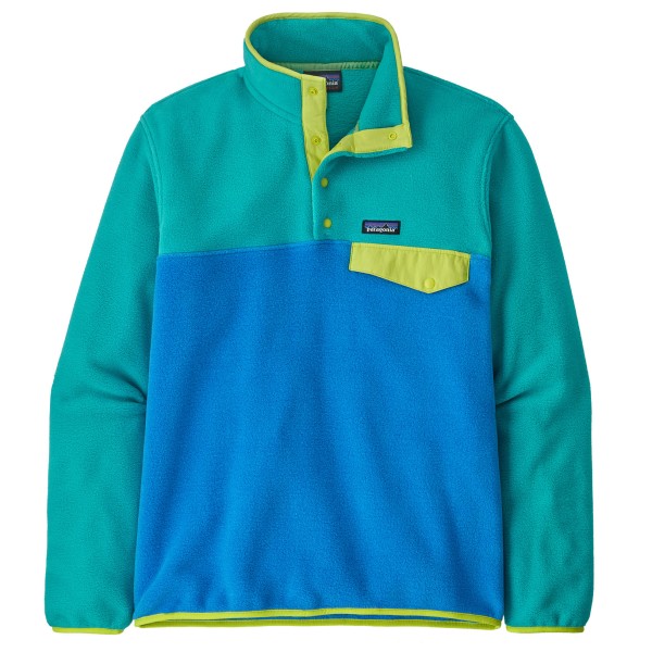 Patagonia - Lightweight Synch Snap-T P/O - Fleecepullover Gr XXL türkis/blau von Patagonia