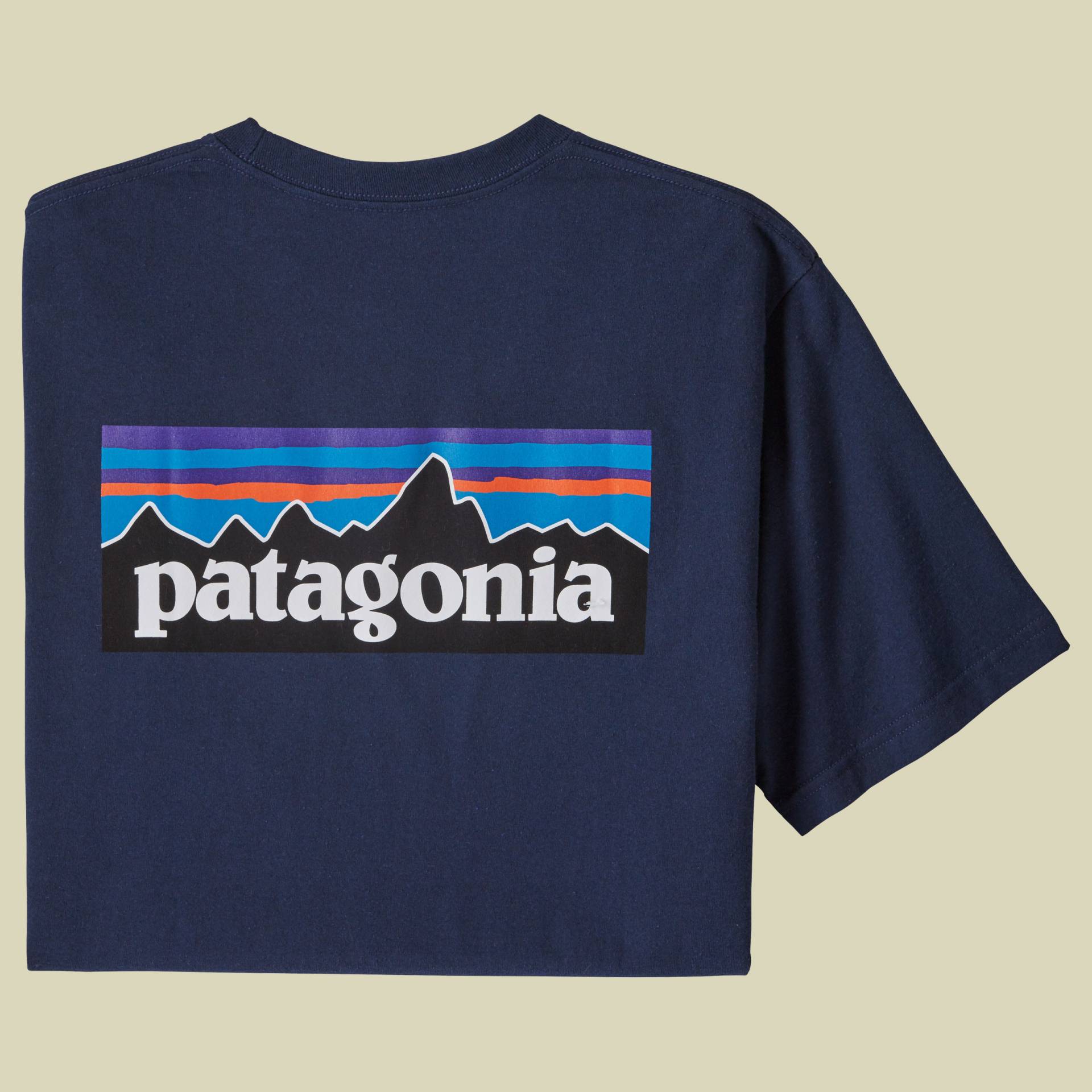 P-6 Logo Responsibili-Tee Men Größe S Farbe classic navy von Patagonia