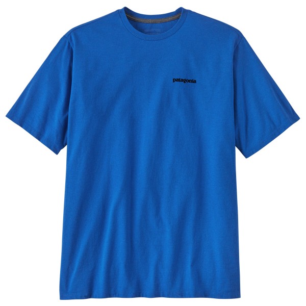 Patagonia - P-6 Logo Responsibili-Tee - T-Shirt Gr L blau von Patagonia