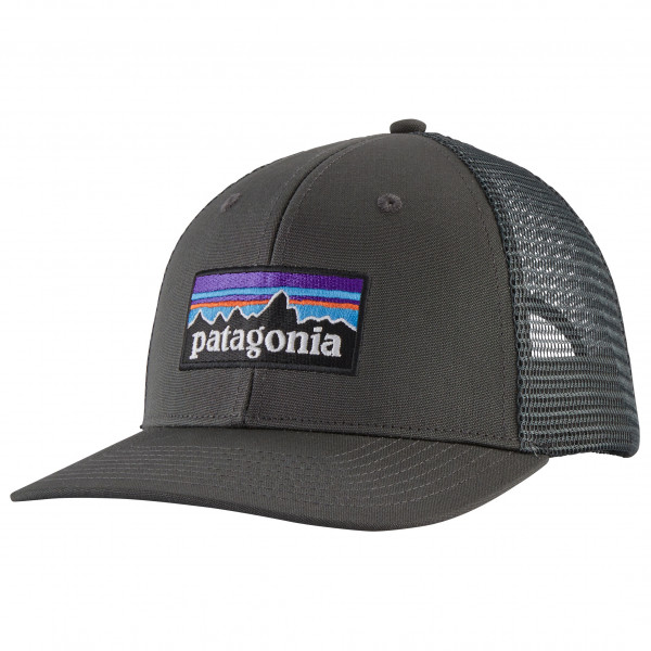 Patagonia - P-6 Logo Trucker Hat - Cap Gr One Size grau von Patagonia
