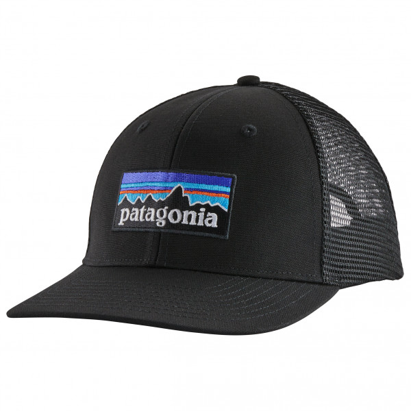 Patagonia - P-6 Logo Trucker Hat - Cap Gr One Size schwarz von Patagonia