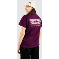 Patagonia P-6 Mission Organic T-Shirt night plum von Patagonia