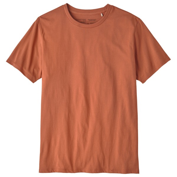 Patagonia - Regenerative Cotton Lightweight Tee - T-Shirt Gr M rot/orange von Patagonia