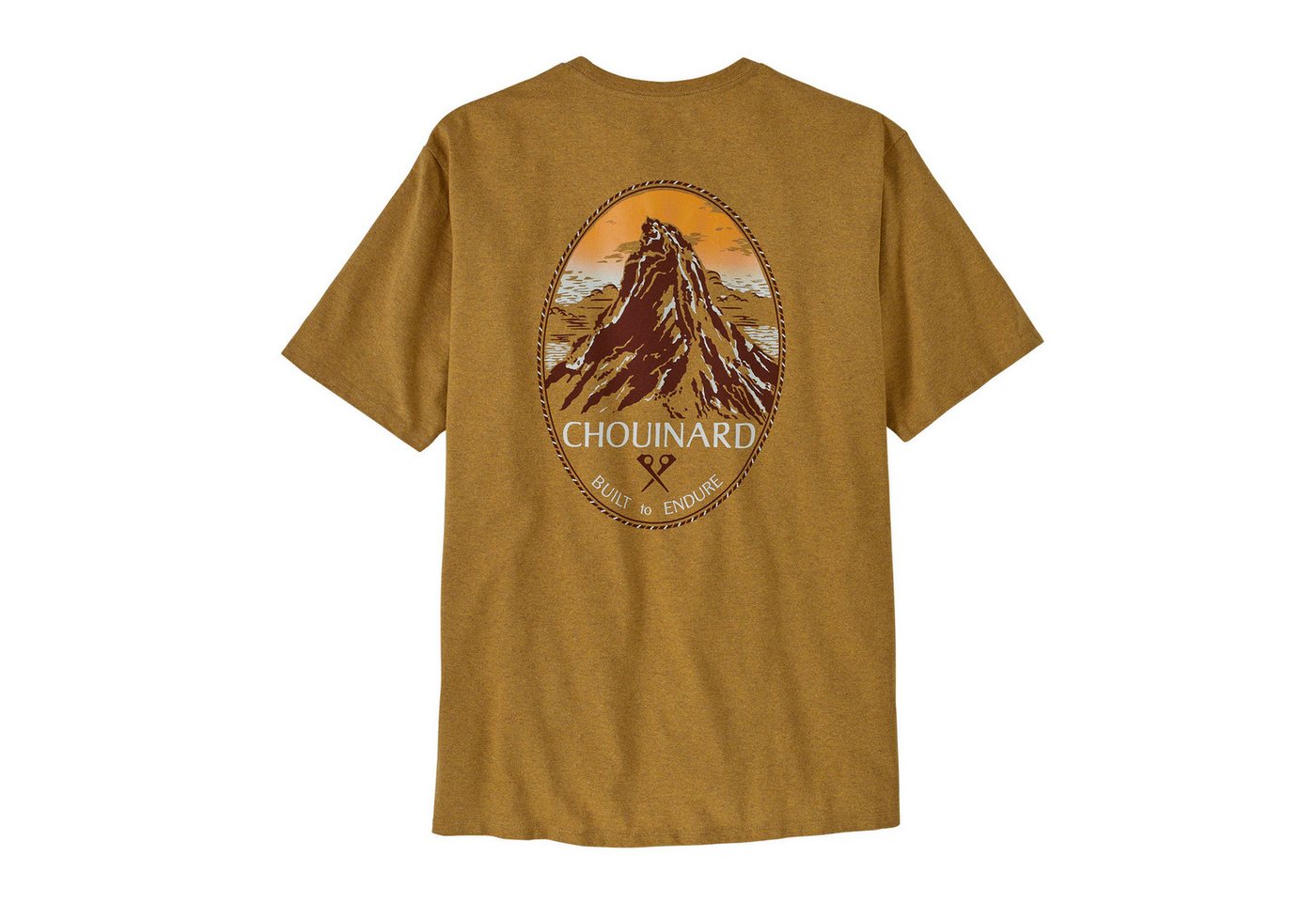 Patagonia T-Shirt Patagonia Herren T-Shirt Chouinard Crest Pocket Responsibili-Tee von Patagonia
