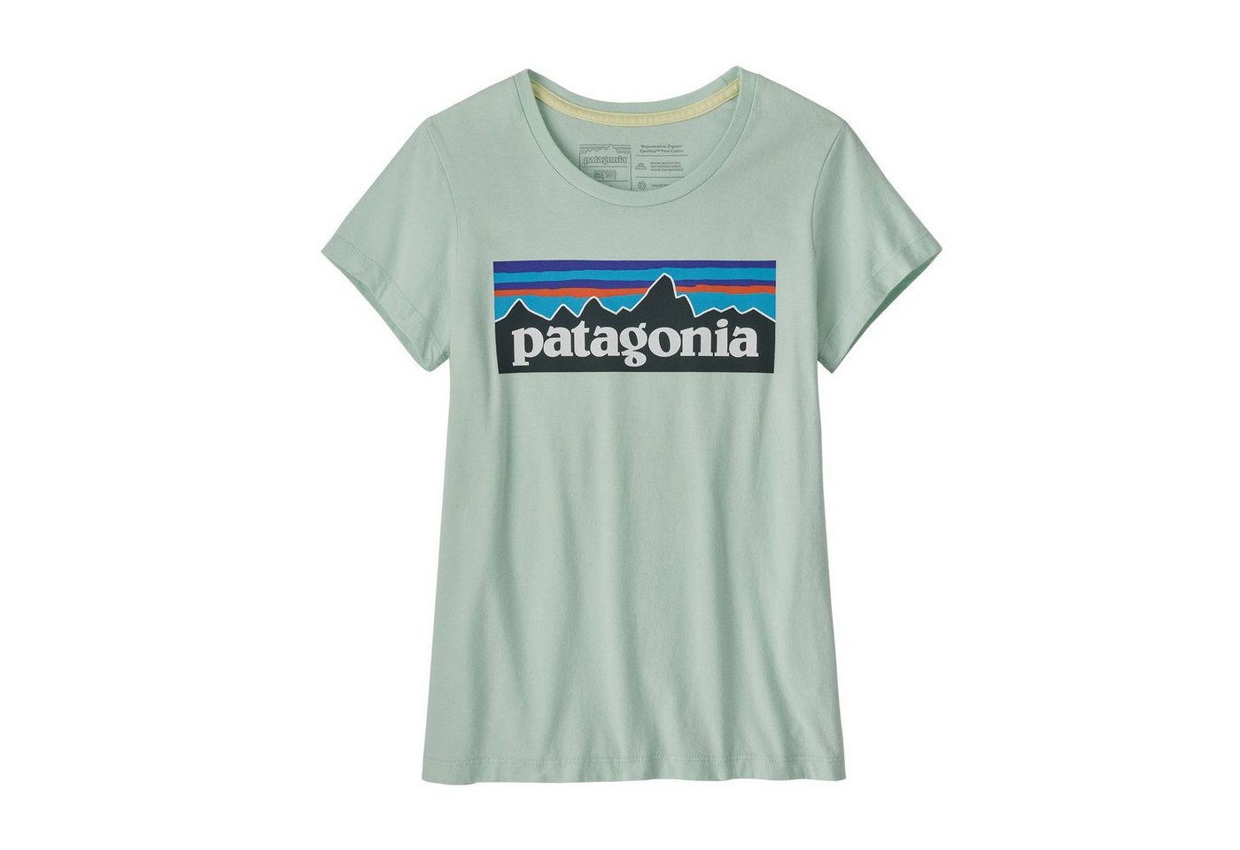 Patagonia T-Shirt Patagonia Mädchen T-Shirt Regenerative Organic Certified Cotton P-6 Logo Mini von Patagonia