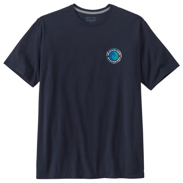 Patagonia - Unity Fitz Responsibili-Tee - T-Shirt Gr L blau von Patagonia