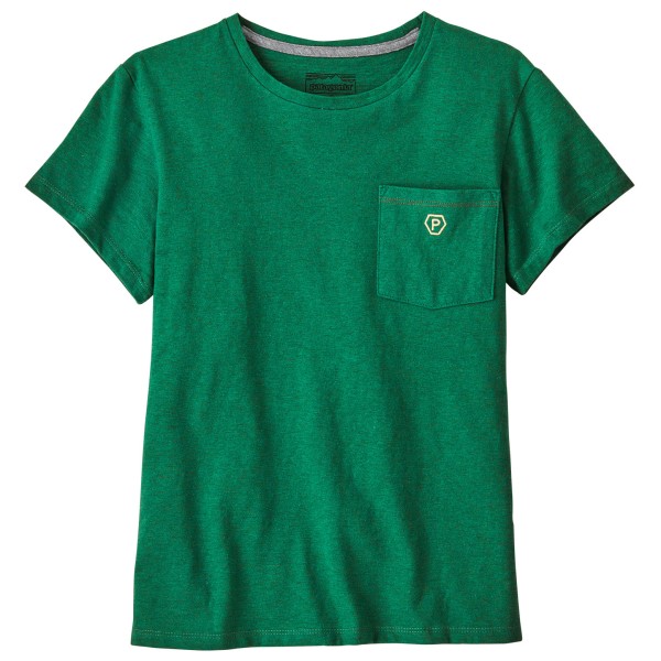 Patagonia - Women's Clean Climb Bloom Pocket Responsibili - T-Shirt Gr XL grün von Patagonia