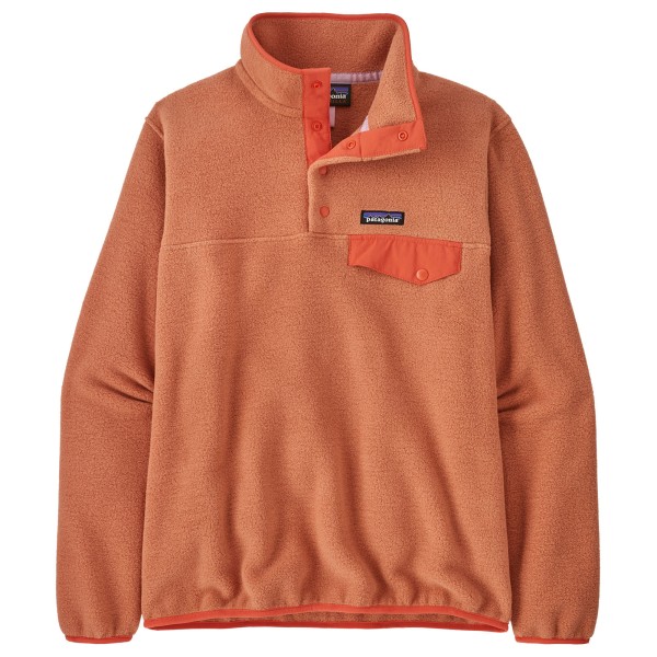 Patagonia - Women's Lightweight Synchilla Snap-T Fleece Pullov - Fleecepullover Gr S orange von Patagonia