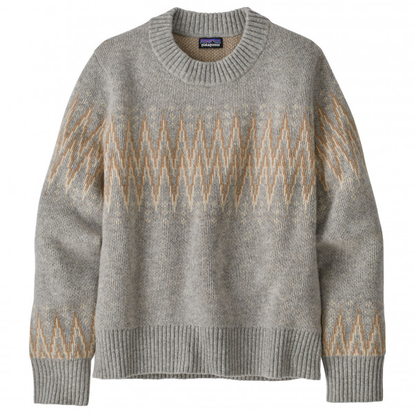 Patagonia - Women's Recycled Wool Crewneck Sweater - Wollpullover Gr L;M;XL;XS beige;blau/grau von Patagonia