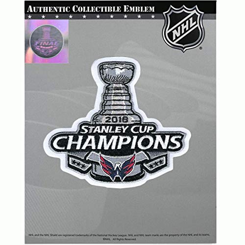 2018 NHL Stanley Cup Finale Champions Washington Hauptstädte GEDENKMÜNZE Jersey Patch von Patch Collection