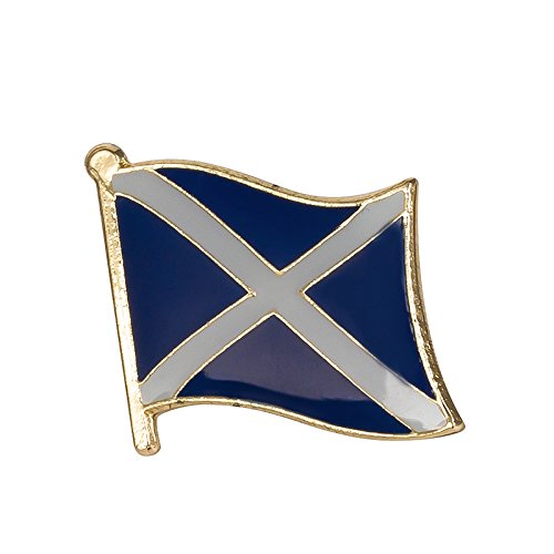 Anstecknadel mit schottischer Flagge von Saltire, Metall von Patch Nation