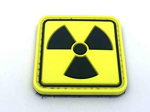 Atomic Gelb PVC Airsoft Klettverschluss Abzeichen Patch von Patch Nation