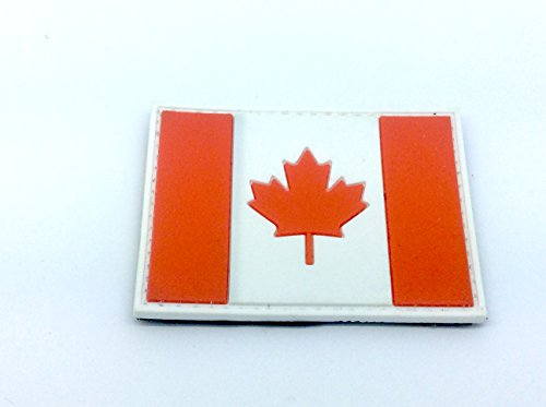 Aufnäher Kanada Kanadische Flagge Paintball Airsoft PVC Morale Patch von Patch Nation