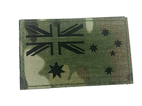 Australien Australier Multicam Flagge Taktisch Gestickte Airsoft Klettverschluss-Flecken Patch von Patch Nation