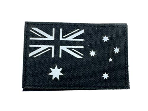 Australien Australier Reflektieren Flagge Taktisch Gestickte Airsoft Klett Patch von Patch Nation