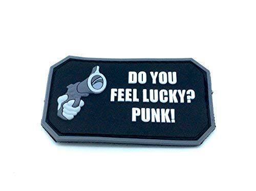 Do You Feel Lucky Punk Dirty Harry PVC Airsoft Moral Patch von Patch Nation