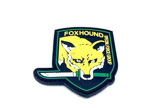 Foxhound Special Force Group Metal Gear Solid Airsoft PVC Patch Gelb von Patch Nation