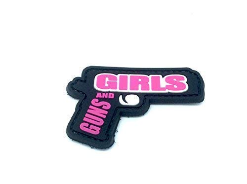 Guns and Girls Airsoft PVC Patch Klett Emblem Abzeichen von Patch Nation